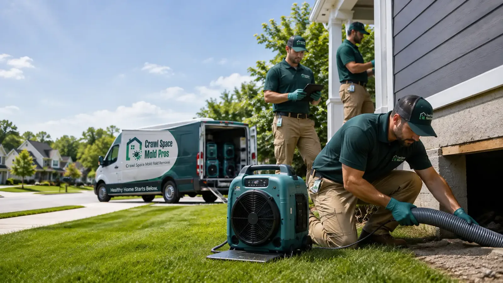 Crawl Space Mold Removal in Rosedale, MD